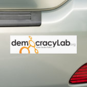 DemocracyLab bumper sticker (Op auto)