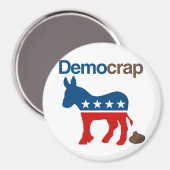 DEMOCRAP MAGNEET (Voorkant / Achterkant)