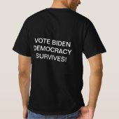 Démocrate anti-Trump de T-shirts politiques (Dos)