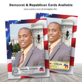 Démocrate Congrès des États-Unis Cartes de commerc