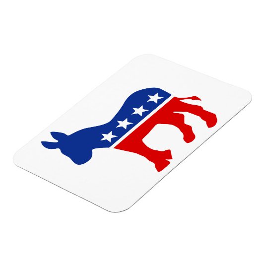 Démocrate Donkey Premium Magnet (Côté Gauche)