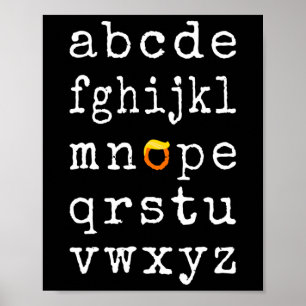 Democraten Grappige Pruik Trump Verkiezingen Anti- Poster