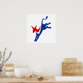 Democraten Logo Poster (Keuken)