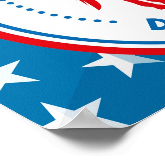 Democraten Print, Waarde Poster Papier (Matte)