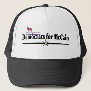 DEMOCRATEN VOOR MCCAIN TRUCKER PET