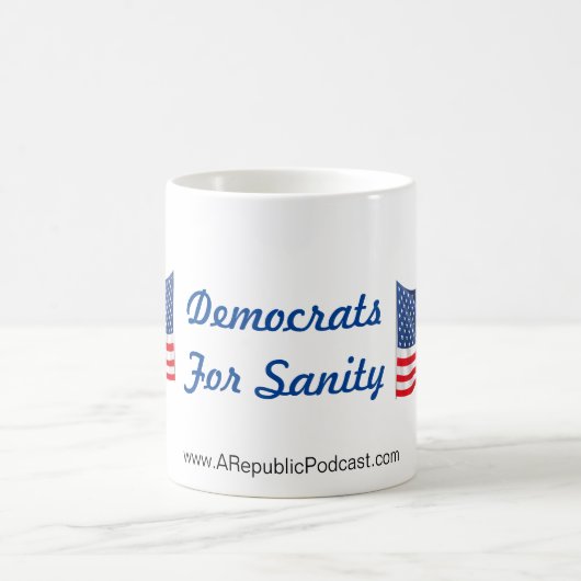 Démocrates pour Sanity Mug (Centre)