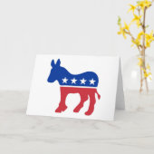 Democratic Notecard Kaart (Gele Bloem)