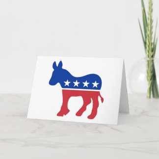 Democratic Notecard Kaart