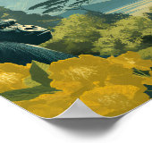 Democratic Republic of the Congo Illustration Poster (Hoek)