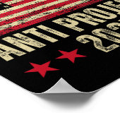 Democratie Anti Project 2025 Stop Project 2025 Ant Poster (Hoek)