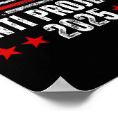 Democratie Anti Project 2025 Stop Project 2025 Ant Poster (Hoek)