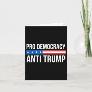 Democratie - Anti Trump - Kaart