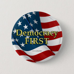 Democratie eerste Button