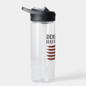 Democratie heeft geen koning tegen Trump Waterfles (Rechts)