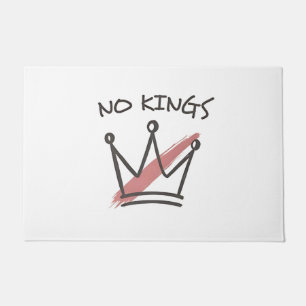 Democratie Heeft Geen Koning Vrijheid Status VS Deurmat