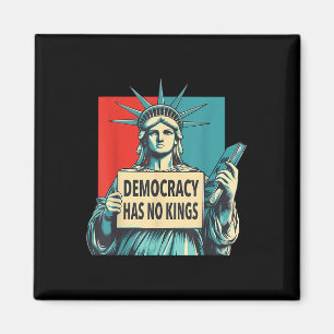 Democratie Heeft Geen Koningen 4 juli Standbeeld V Magneet