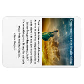 Democratie is een heel fragiel iets magneet (Horizontaal)