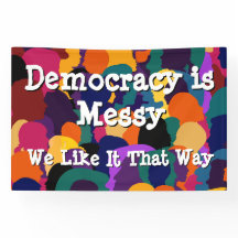 Democratie is rommelig