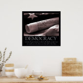 Democratie Poster (Keuken)