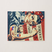 Démocratie / Protéger Il Puzzle Puzzle (Horizontal)