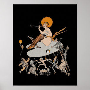 Democratie schetsen ~ 14x11 Poster