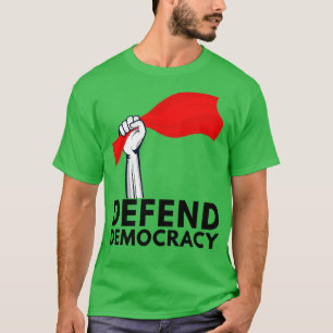 Democratie verdedigen 16 t-shirt