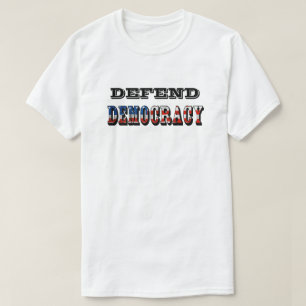 DEMOCRATIE VERDEDIGEN T-SHIRT