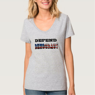 DEMOCRATIE VERDEDIGEN T-SHIRT