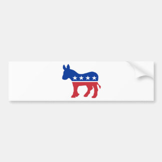 Democratisch Donkey Bumpersticker
