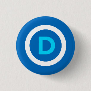Democratische Button