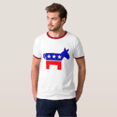 Democratische Donkey T-shirt (Voorkant volledig)
