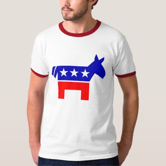 Democratische Donkey T-shirt (Voorkant)