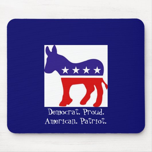 Democratische Partij Donkey Muismat (Voorkant)