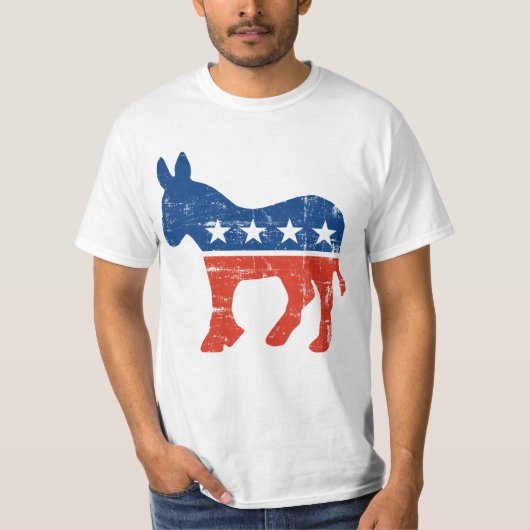 Democratische Partij Logo T-shirt (Voorkant)