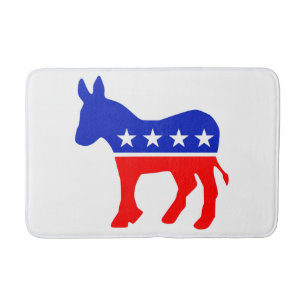 Democratische Partij Politiek Embleem (Donkey) Badmat