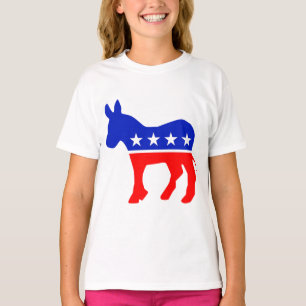 Democratische Partij Politiek Embleem (Donkey) T-shirt