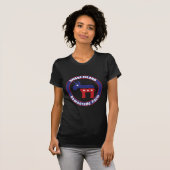 Democratische partij Rhode Island T-shirt (Voorkant volledig)