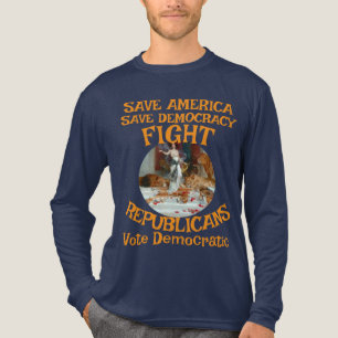 DEMOCRATISCHE PARTIJ ZL X1 KP ZORGKOSTEN PRIJS Tri-Blend SHIRT