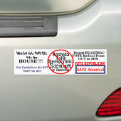 Democratische Rashida Talib geeft JAAR uit Bumpersticker (Op auto)