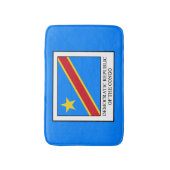 Democratische Republiek Congo Badmat (Voorkant Verticaal)
