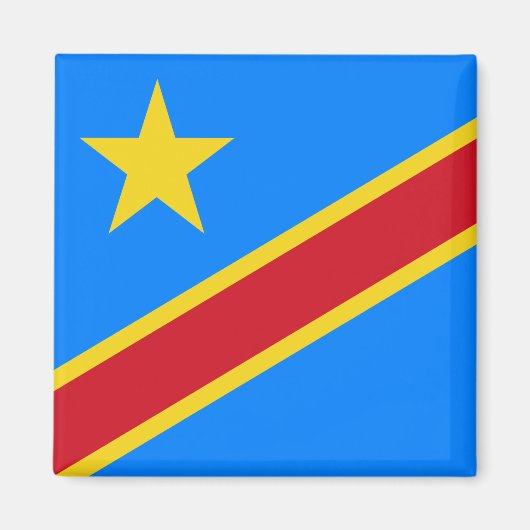 Democratische Republiek Congo Magneet (Voorkant)