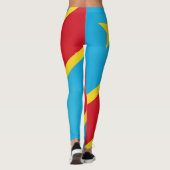 Democratische Republiek Congo - Mode Leggings (Achterkant)