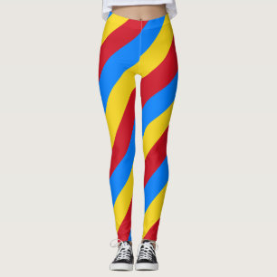 Democratische Republiek Congo Nationale Vlaggenbee Leggings
