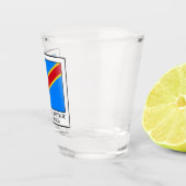 Democratische Republiek Congo Shot Glas (Rechts)