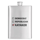 Democratische Republikein Kayaker Flacon (Voorkant)