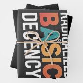 Democratische samenleving geradicaliseerd door bas inpakpapier vel (In situ)