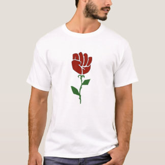 Democratische Socialistische Roos T-shirt