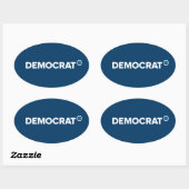 Democratische Stickers (Vel)