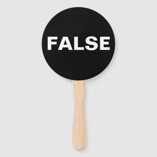 Democratische tekenen handwaaier (Voorkant)