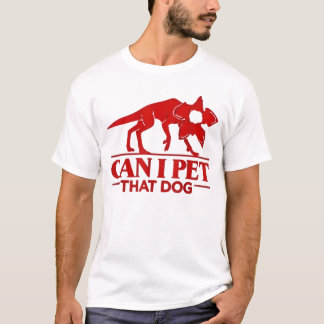 Demodog Mag ik die hond aaien vreemdeling T-shirt